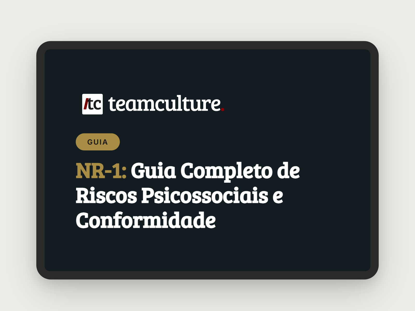 NR-1 e Riscos Psicossociais: guia completo de conformidade