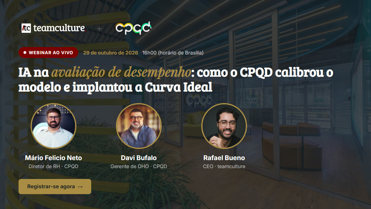 IA na avaliação de desempenho: como o CPQD calibrou o modelo e implantou a Curva Ideal